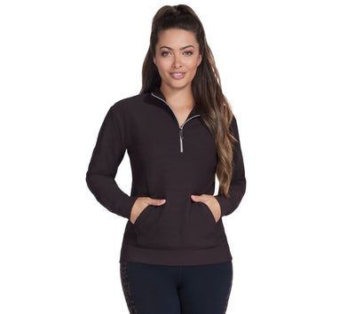 Chandail Skechers Femmes - GOLUXE RIB 1/4 ZIP