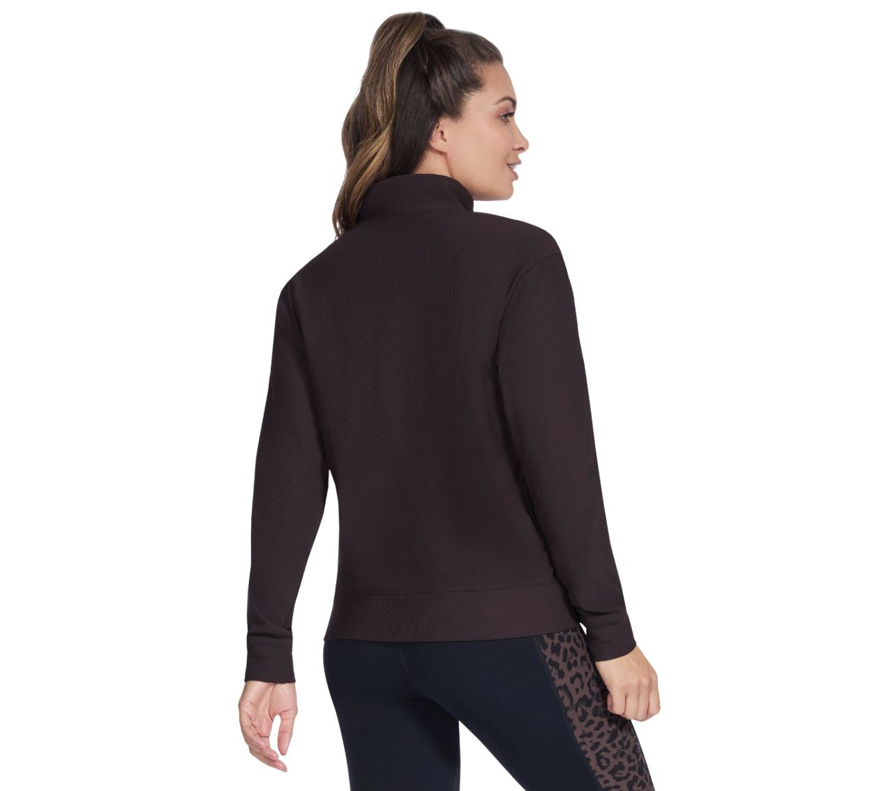 Chandail Skechers Femmes - GOLUXE RIB 1/4 ZIP