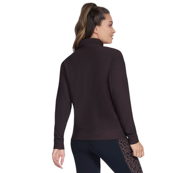 Chandail Skechers Femmes - GOLUXE RIB 1/4 ZIP
