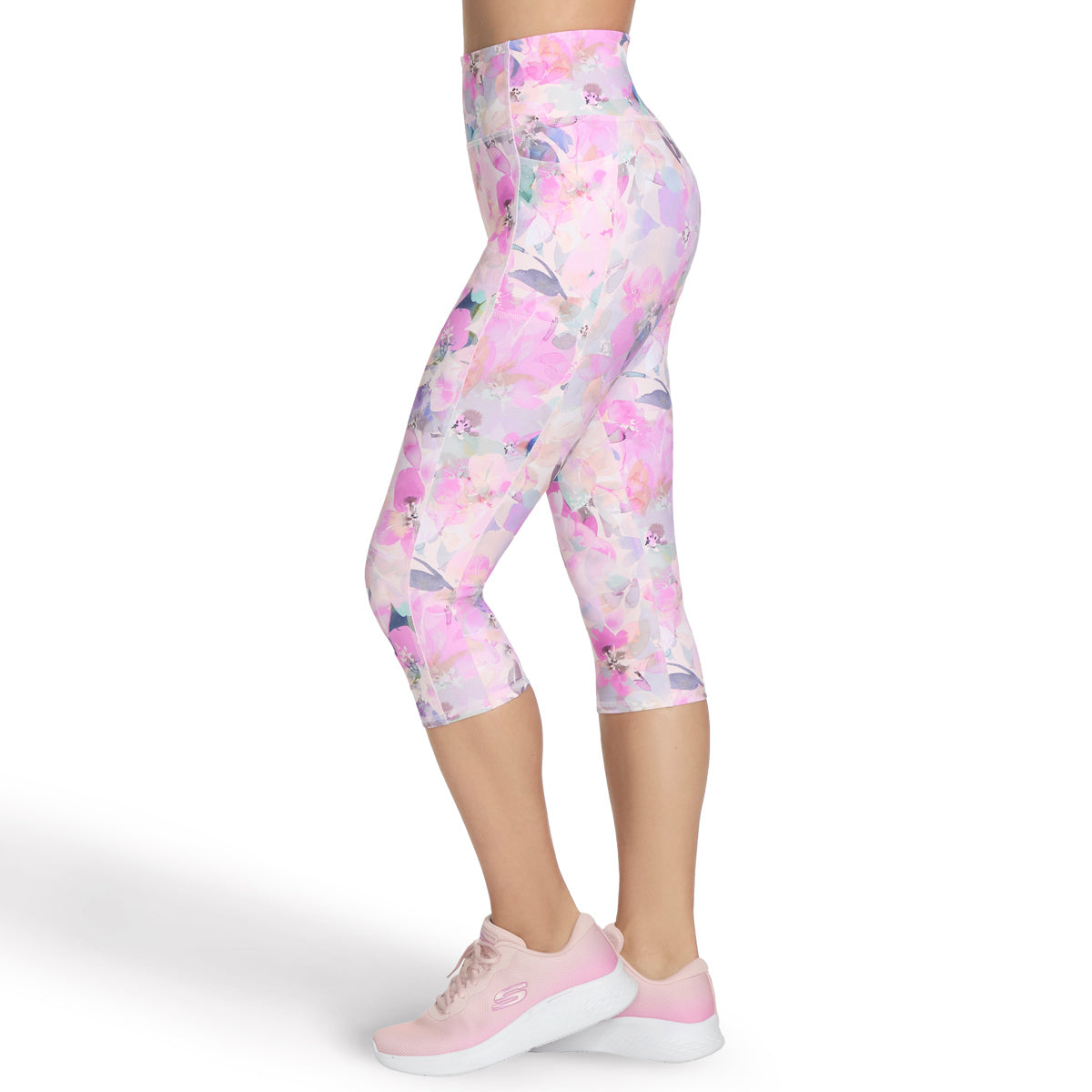 Legging 3/4 pour femmes Skechers - GOWALK SEASCAPE CAPRI