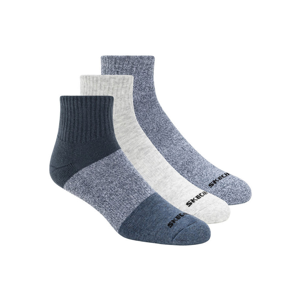 Bas Skechers Hommes - QUARTER CREW ½ TERRY