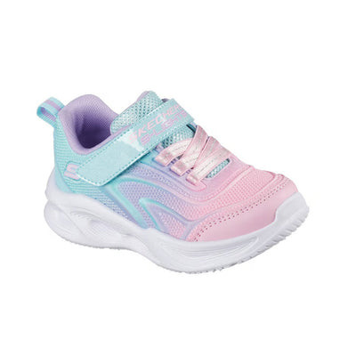 Skechers light-up sports shoes for toddler girls - SOLA GLOW