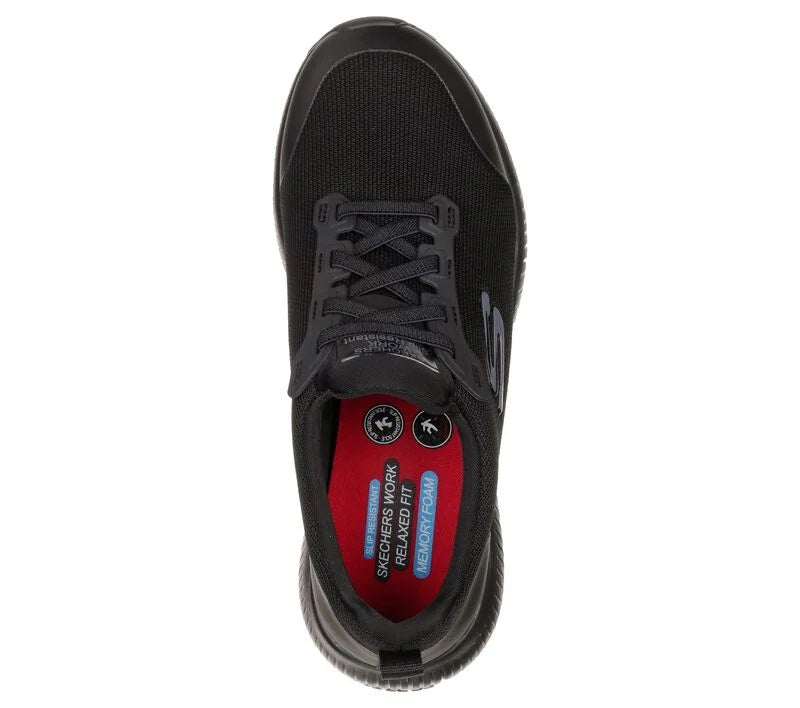 SQUAD BLK - Women's service shoe - Skechers