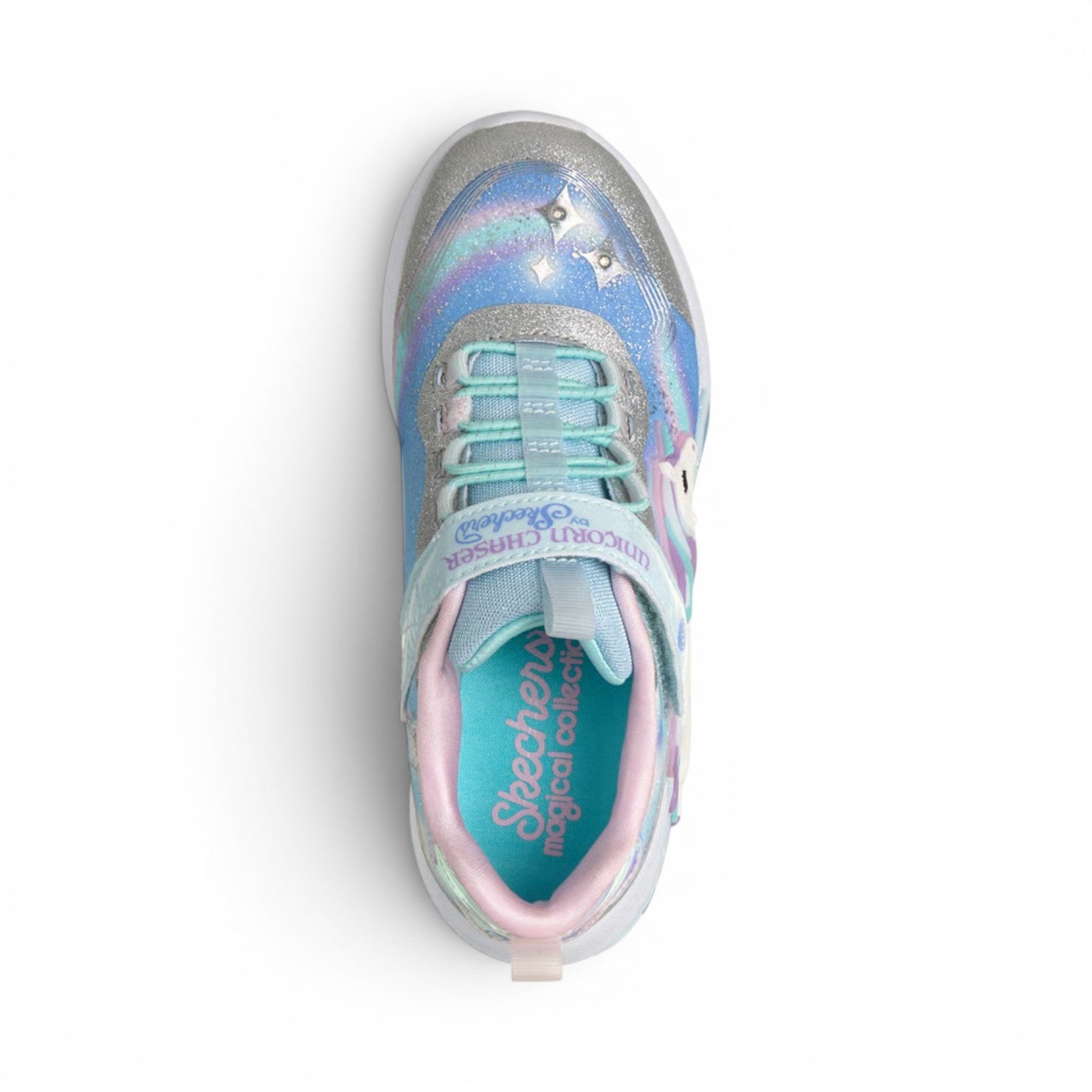 Souliers lumineux Skechers pour filles - UNICORN CHASER