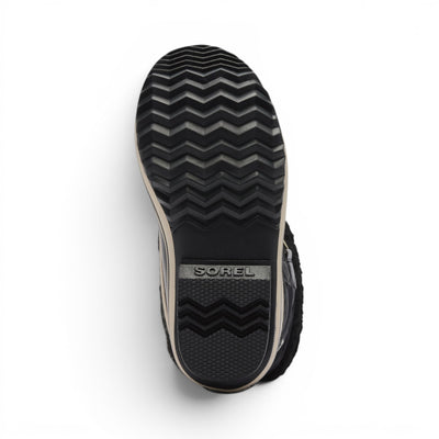 Semelle extérieure en caoutchouc à chevrons des bottes d’hiver Sorel Yoot Pac Nylon pour garçons