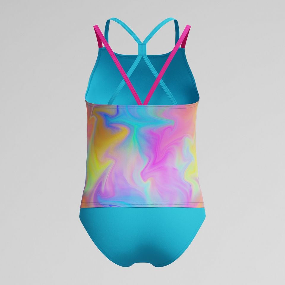 Girls' swimsuit (Junior) Speedo - PRINT TANKINI SET