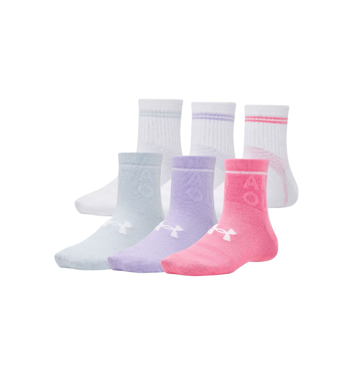 Under Armour socks for junior girls (6 pairs) - QUART ESSENTIAL