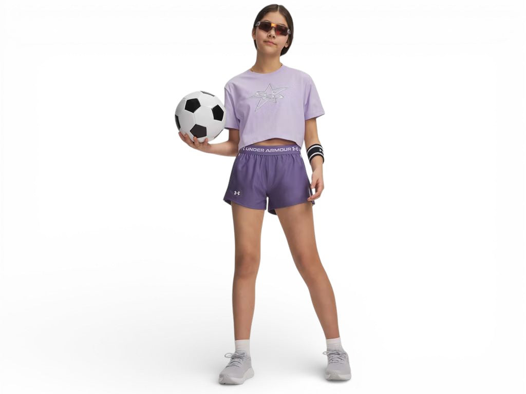 Short pour filles (Junior) Under Armour - TECH PLAY UP SHORT