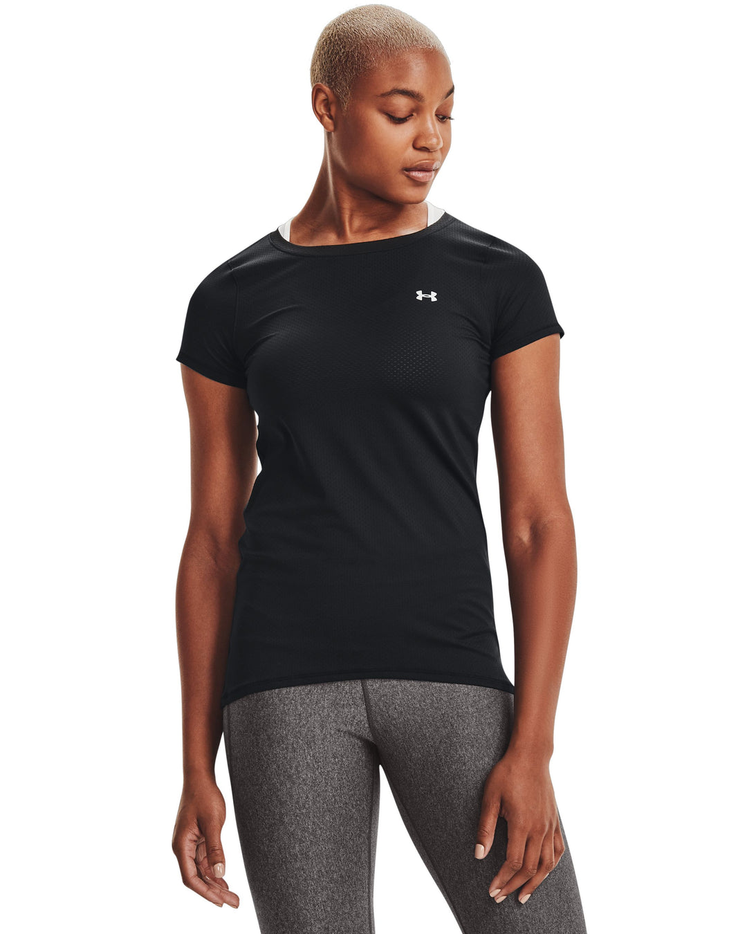 UNDER ARMOUR Women s HeatGear Armour Short Sleeve