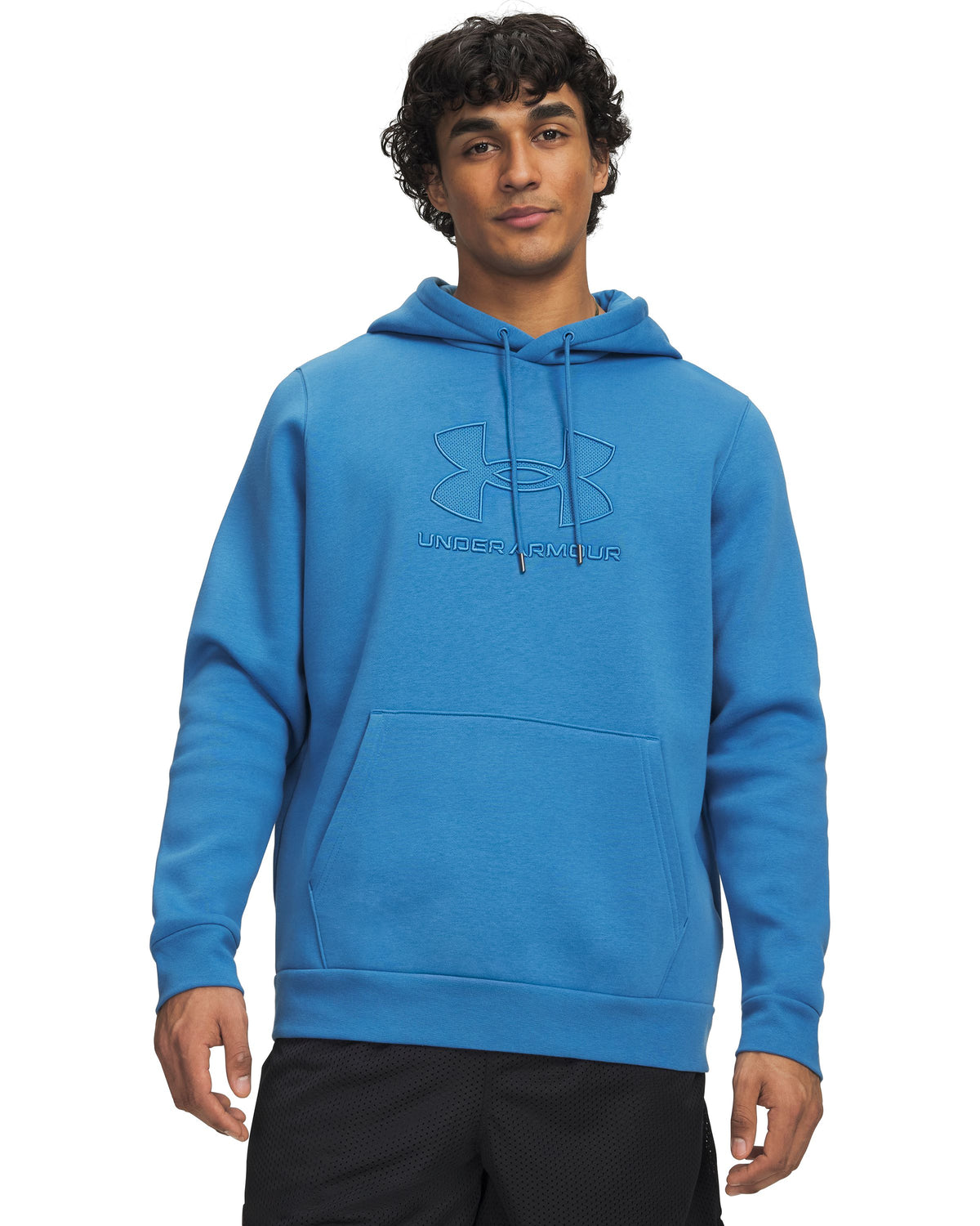 Hoodie Under Armour pour hommes - Icon Fleece Branded