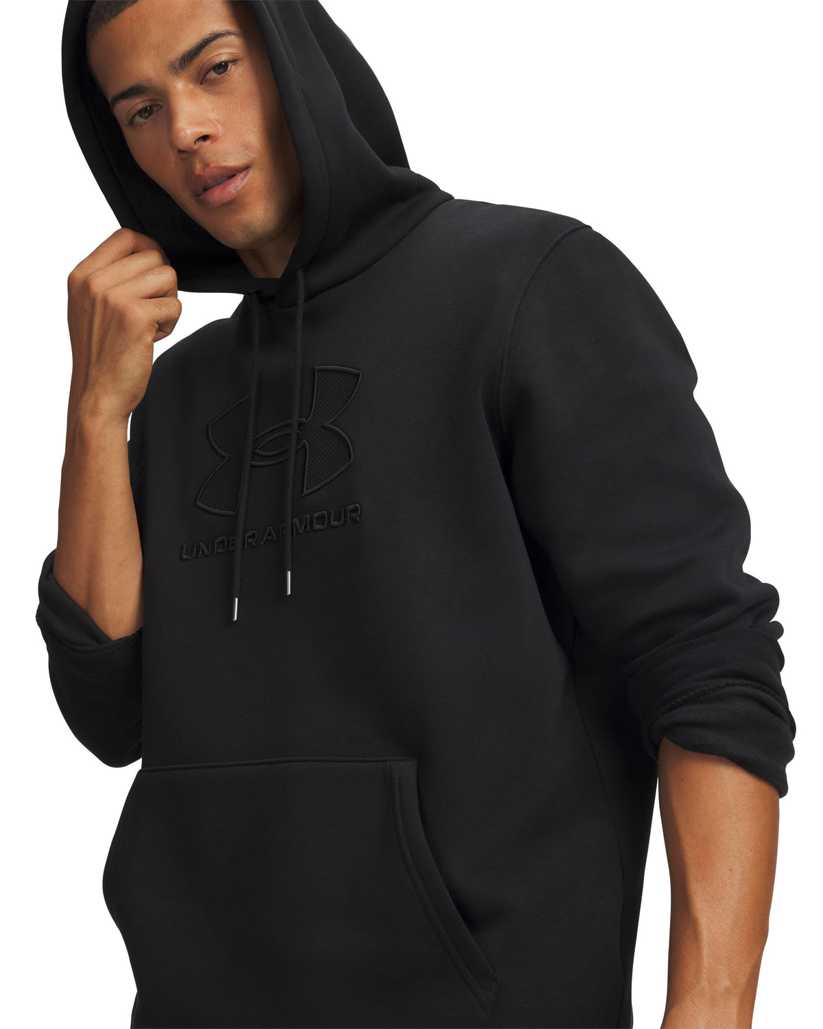 Hoodie Under Armour pour hommes - Icon Fleece Branded