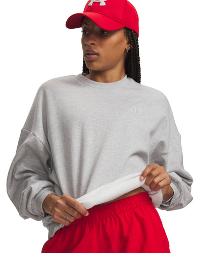 Chandail Under Armour pour femmes - ICON FLEECE CREW