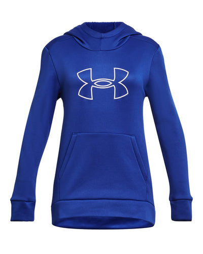 JR ARMOR FLEECE BL HOODIE - Girls Hoodie - Under Armor