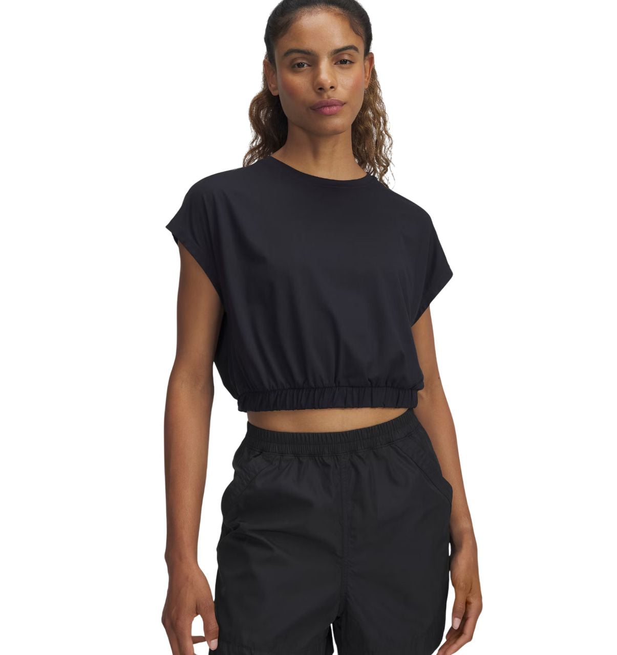 Under Armour Women's T-Shirt - MOTION BUBBLE HEM
