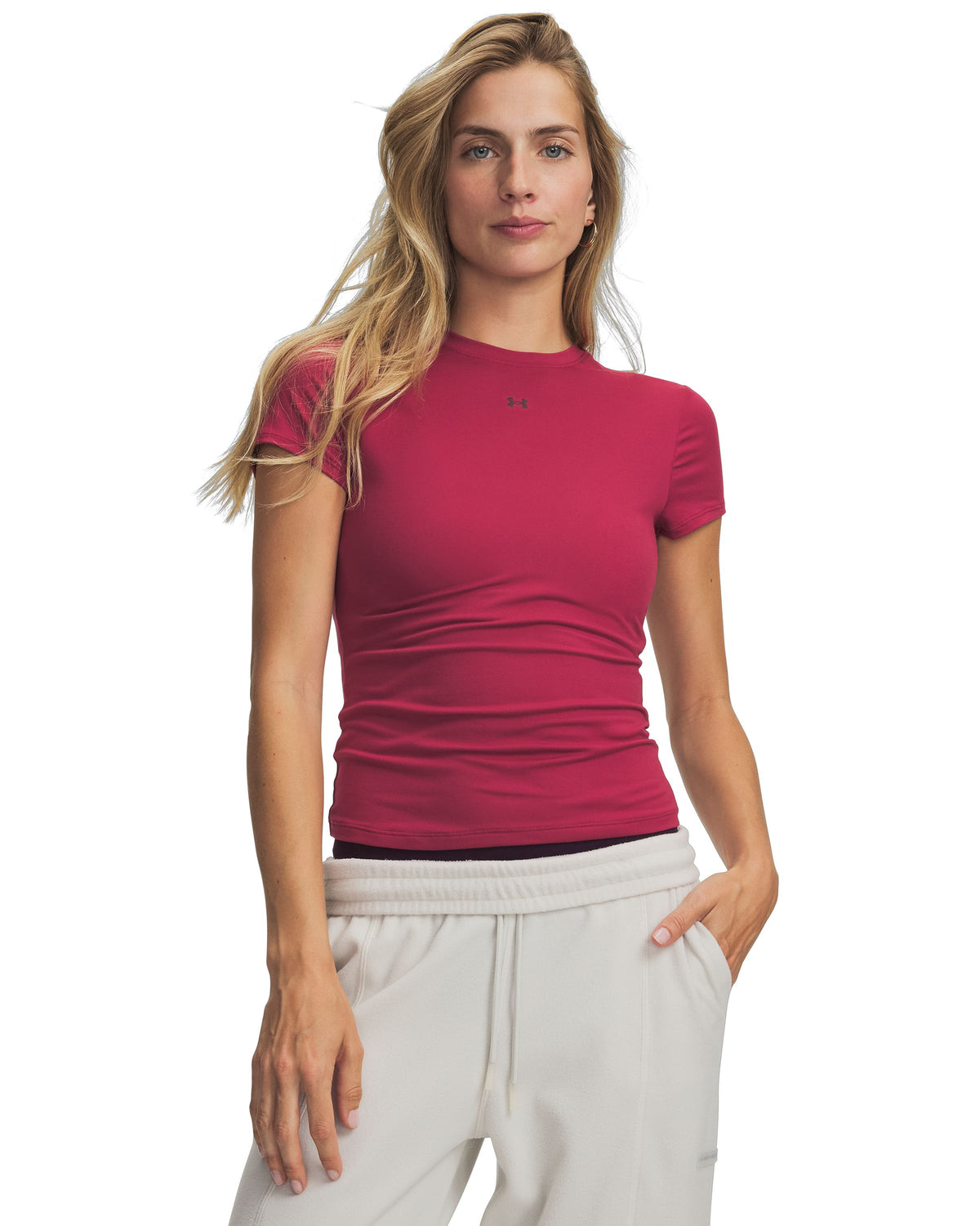 T-Shirt Under Armour pour femmes - MOTION FITTED SS
