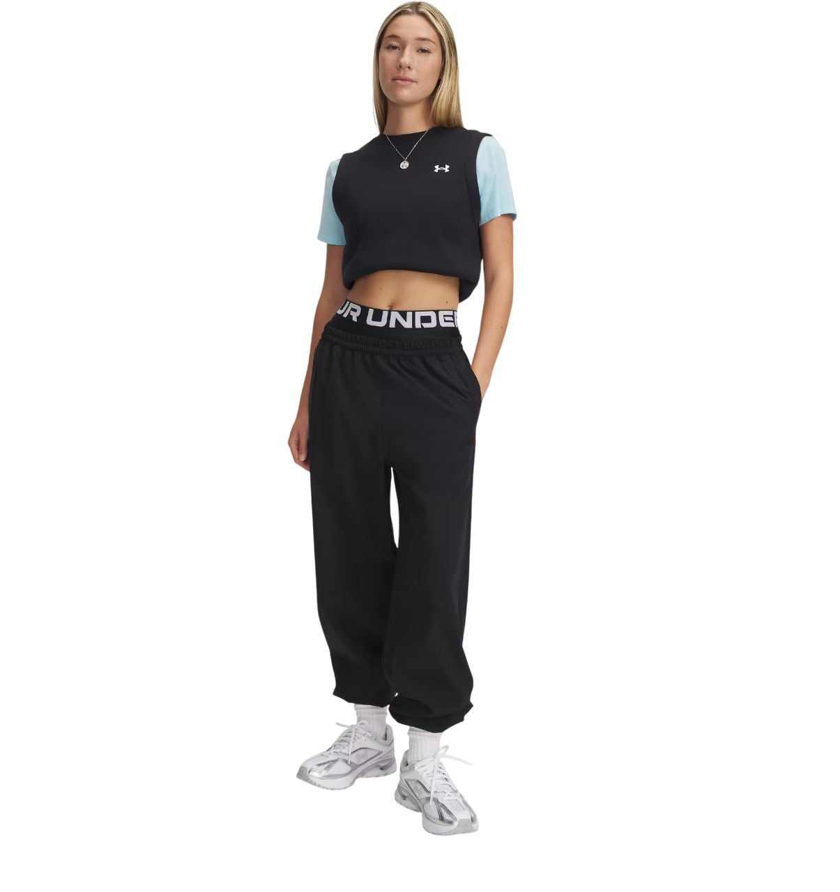 Jogging Under Armour Femmes - RIVAL WOVEN GYM