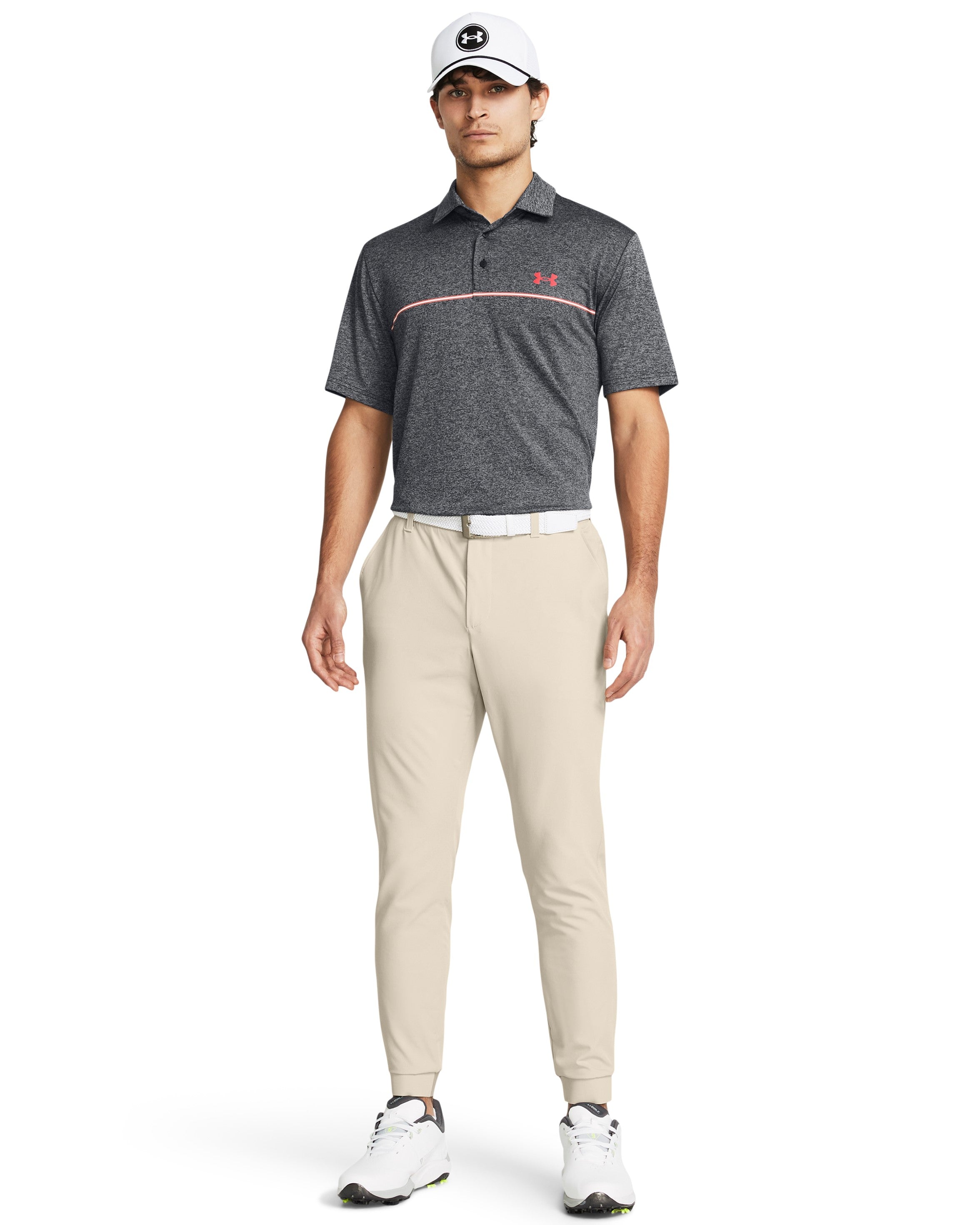Polo de golf pour hommes Under Armour - PLAYOFF 3.0 STRIPE