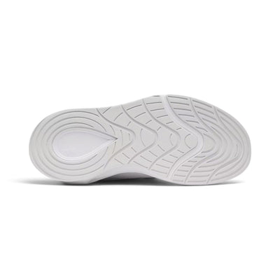 Semelle extérieure d'un soulier d'entraînement Under Armour UA Radiant TR pour femmes, blanc