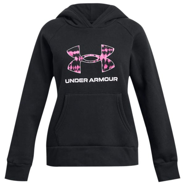 Junior girls Under Armour cotton sweatshirt - RIVAL FLEECE BL PRINT FILL