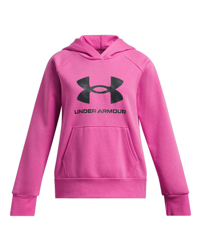 Coton ouaté Under Armour filles Junior - RIVAL FLEECE BL PRINT FILL