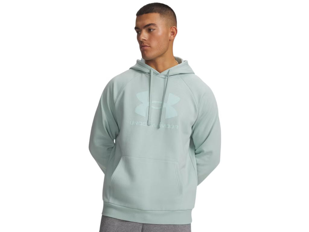 Men's Fleece Hoodie Under Armour - RIVAL FLEECE LOGO HD