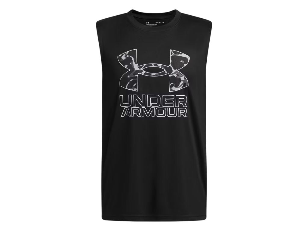 Under Armour Boy Junior Camisole - TECH HYBRID PRINT TANK