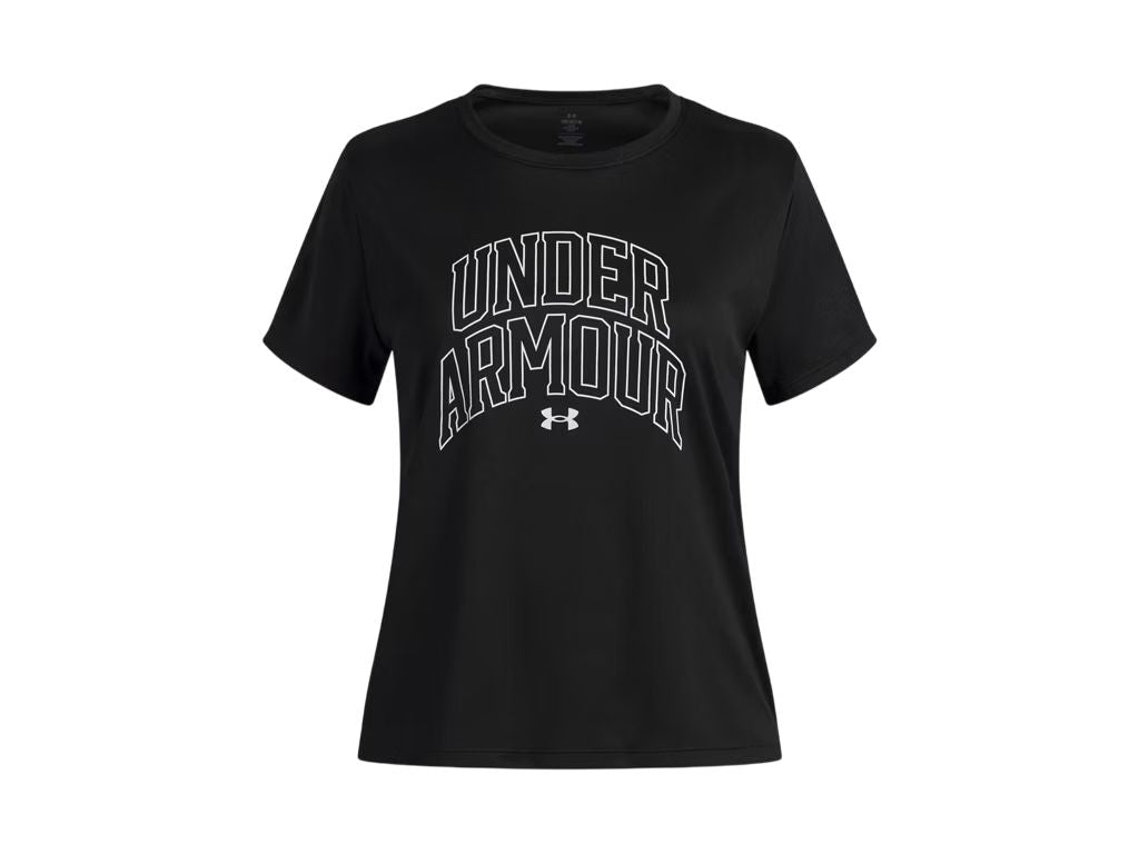 T-shirt Under Armour Girls Junior - TECH VARSITY GRAPHIC