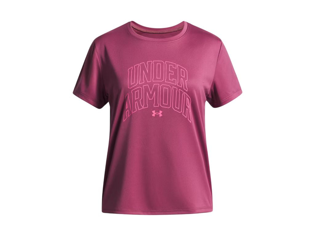 T-shirt Under Armour Girls Junior - TECH VARSITY GRAPHIC