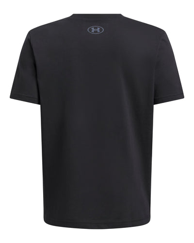 T-shirt pour garçons (Junior) Under Armour - UA B SPLIT BIG LOGO SS