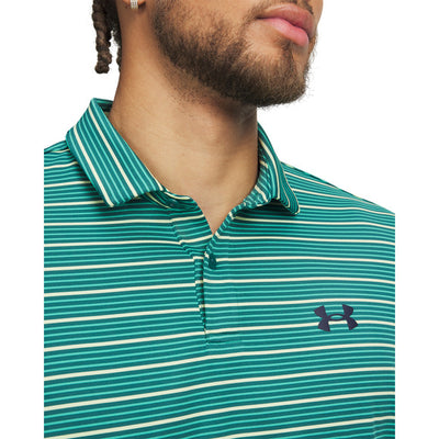Polo Under Armour pour hommes - MATCHPLAY STRIPE