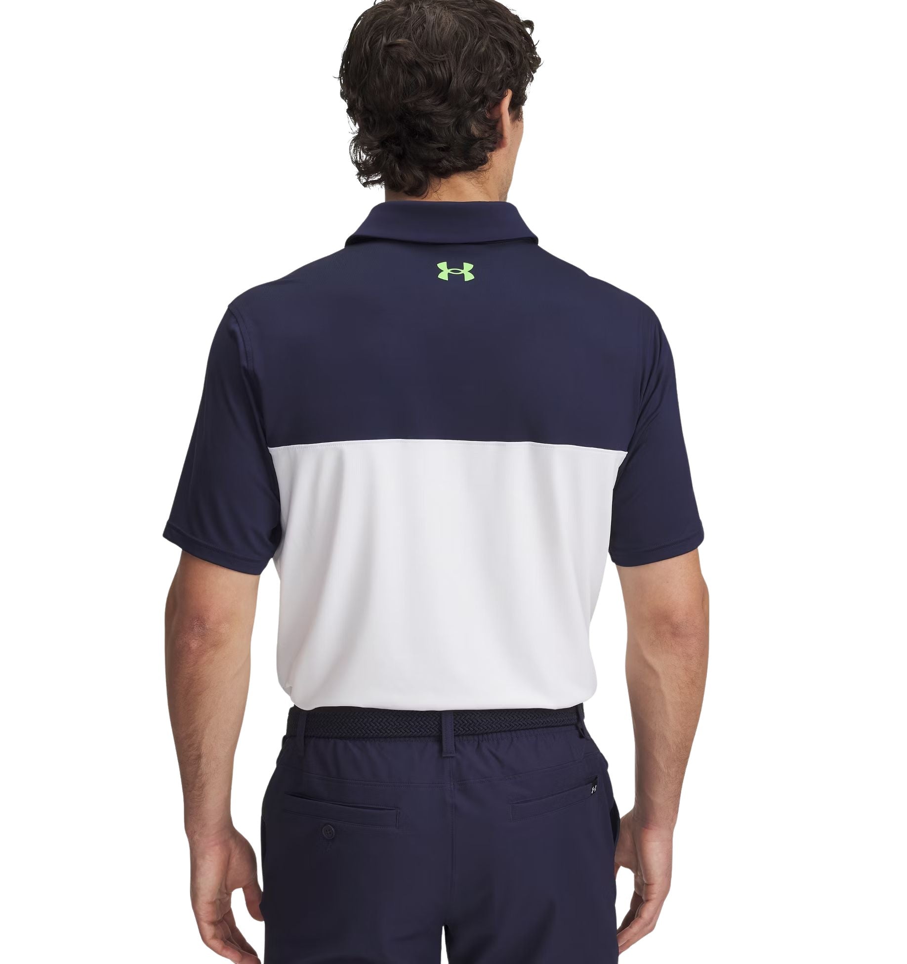 Polo de golf pour hommes Under Armour - T2G COLOR BLOCK POLO