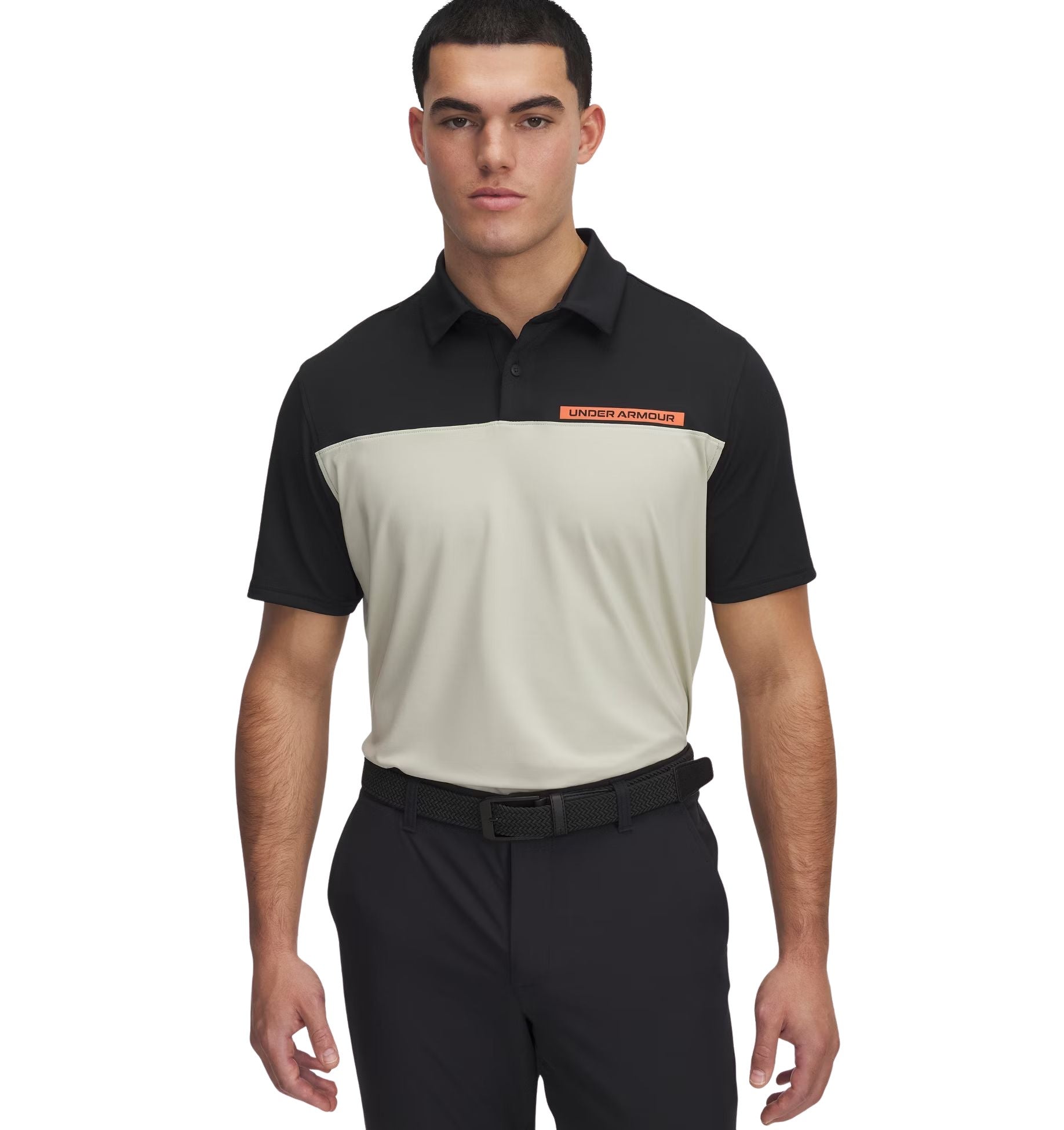 Polo de golf pour hommes Under Armour - T2G COLOR BLOCK POLO