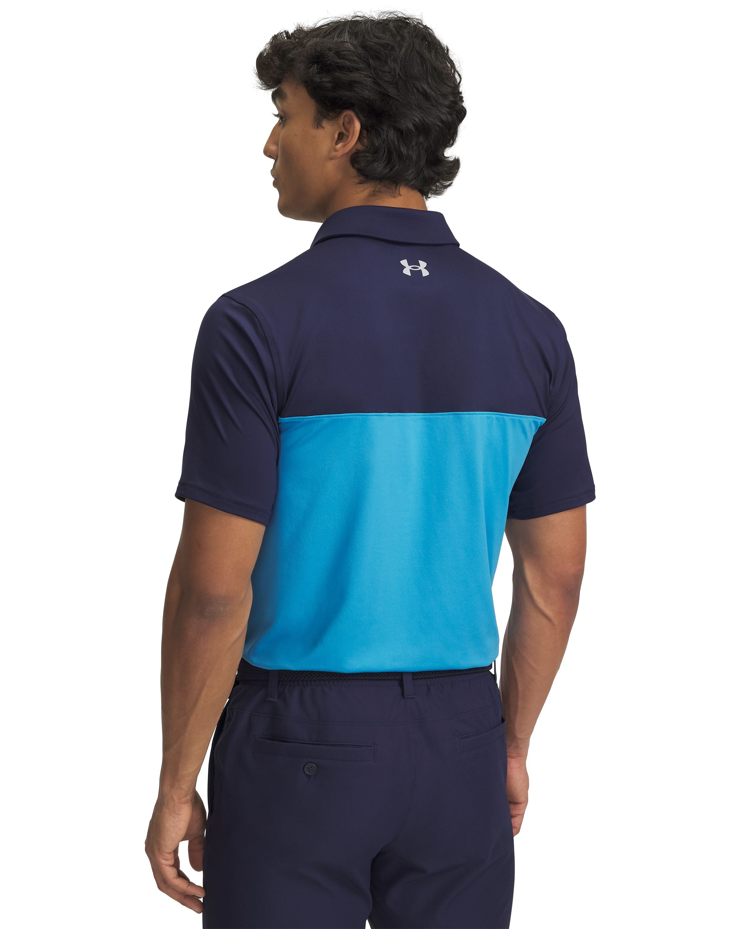 Polo de golf pour hommes Under Armour - T2G COLOR BLOCK POLO