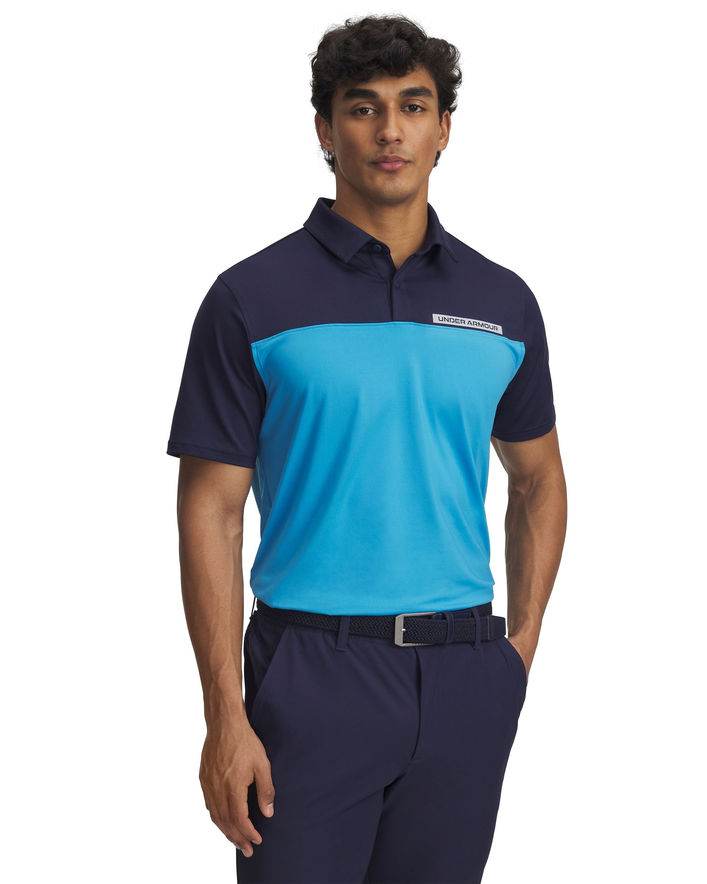Men's golf polo Under Armour - T2G COLOR BLOCK POLO