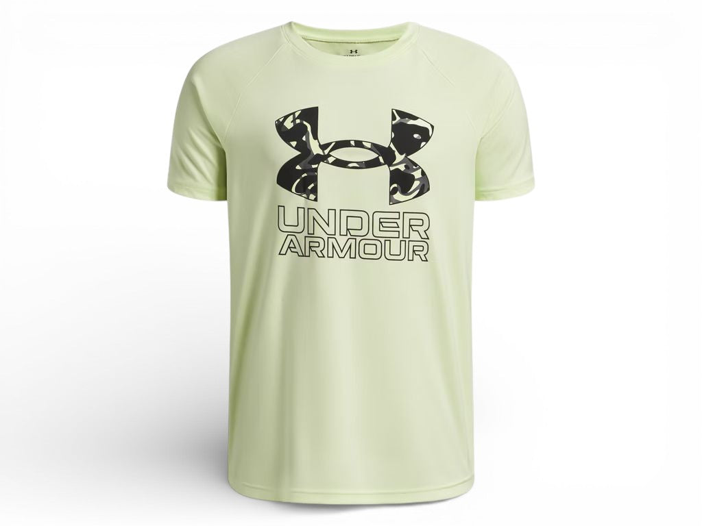 T-shirt Under Armour garçons Junior  - UA TECH HYBRID PRINT