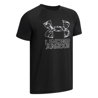 T-shirt Under Armour garçons Junior  - UA TECH HYBRID PRINT