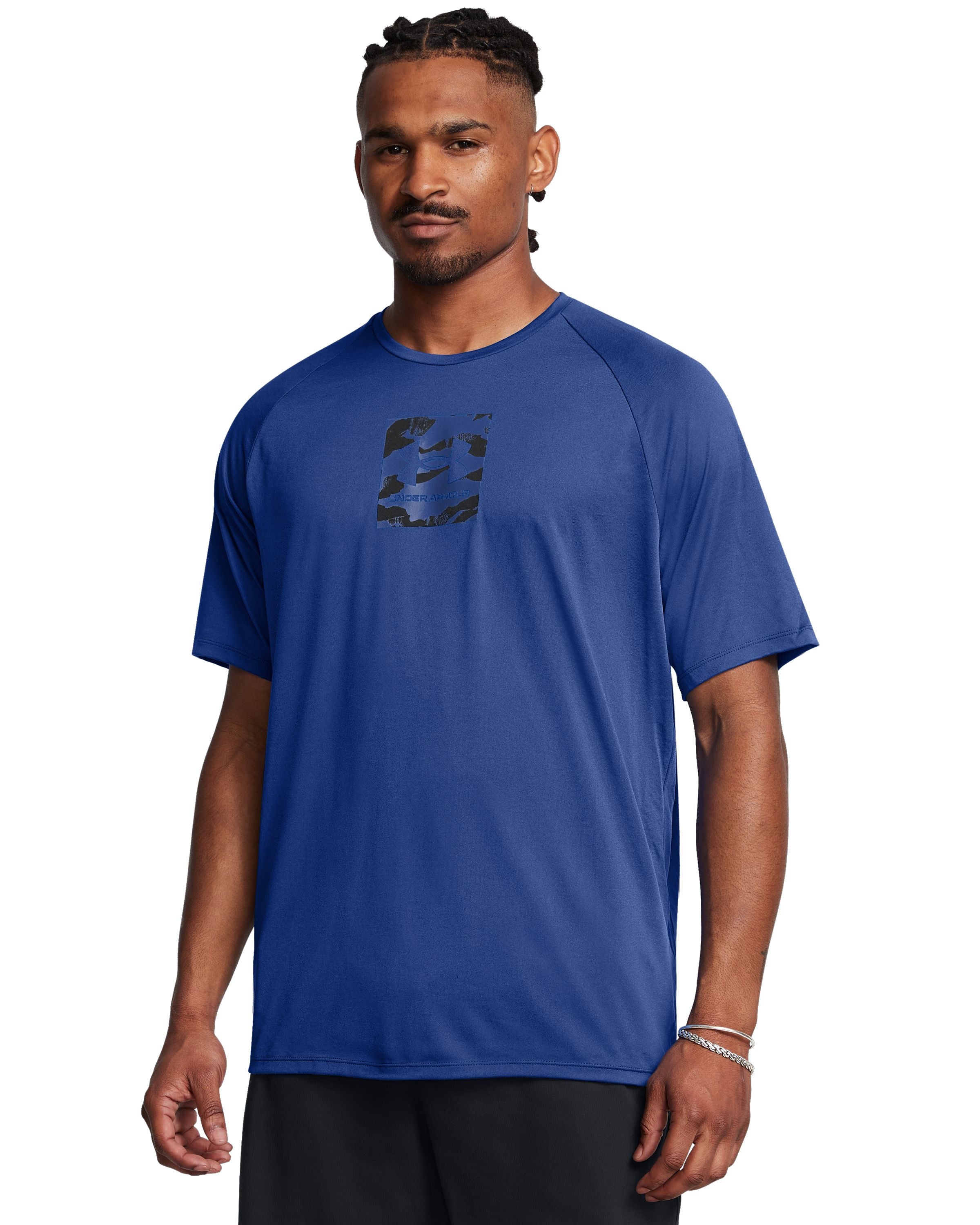 UA TECH PRINT FILL SS - T-Shirt pour hommes - Under Armour