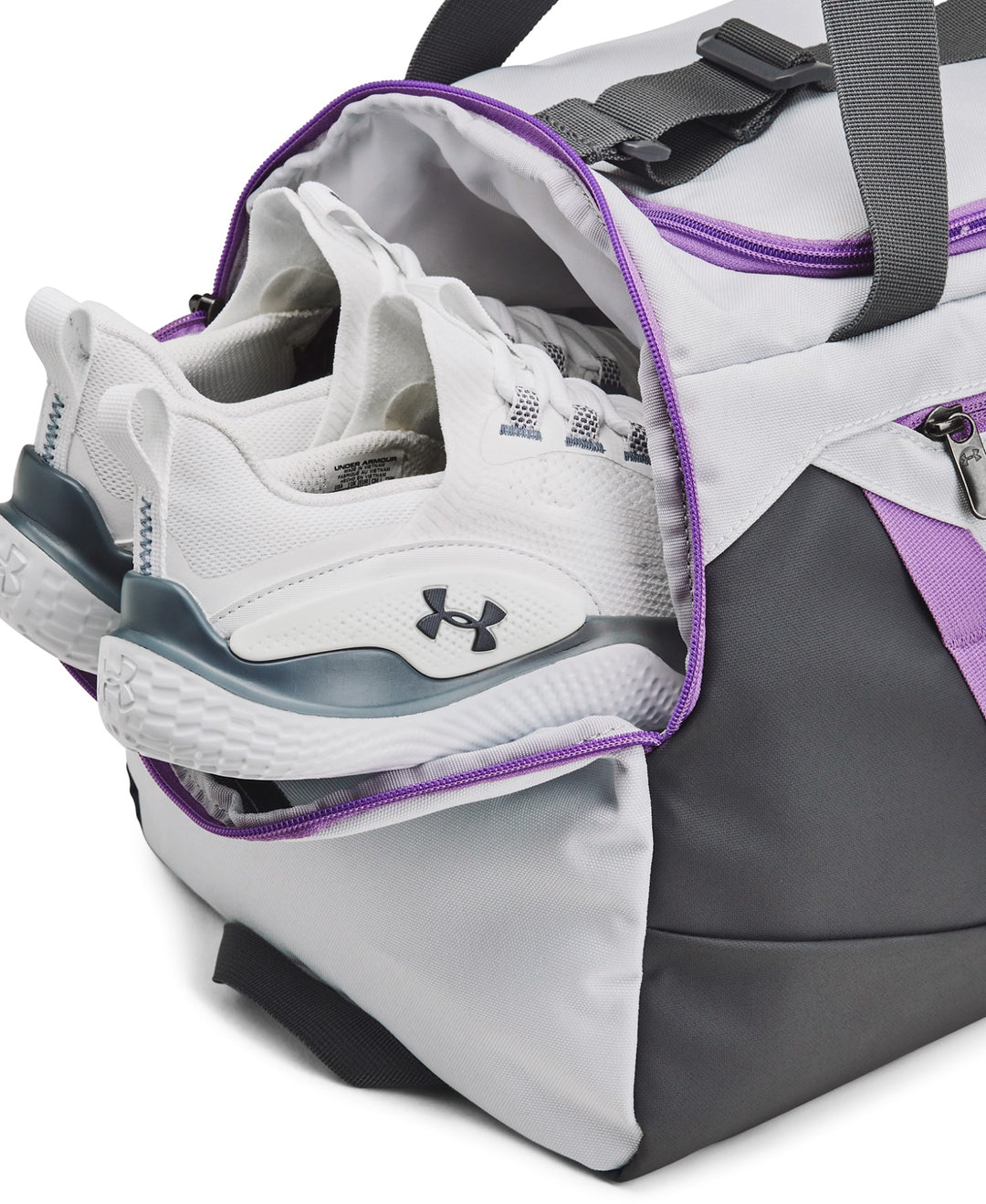 Purple under armour duffle 2025