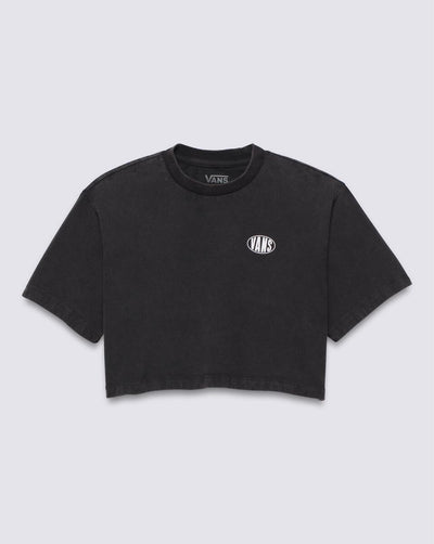 G OVAL WASH SS CROP - T-Shirt Crop top pour filles (Junior) - VANS