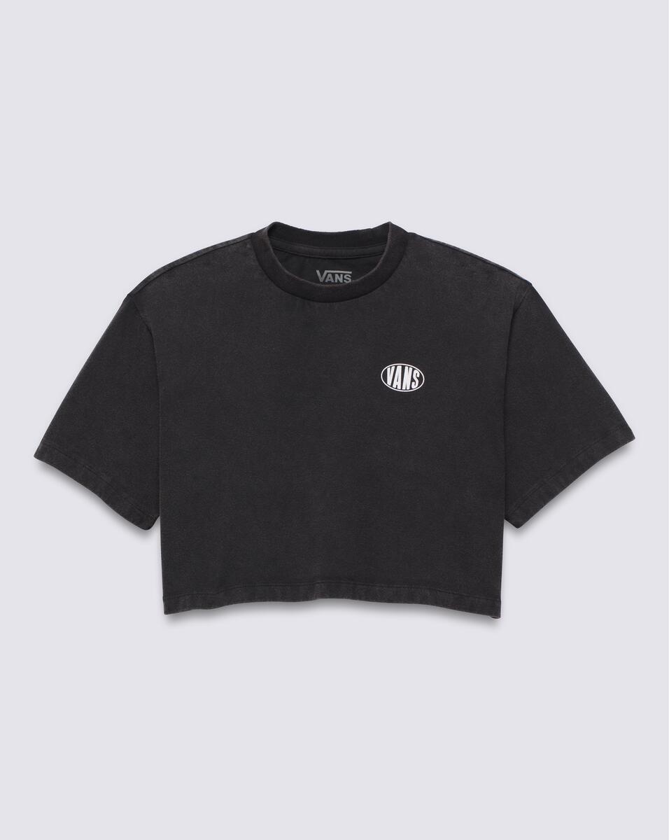 G OVAL WASH SS CROP - T-Shirt Crop top pour filles (Junior) - VANS