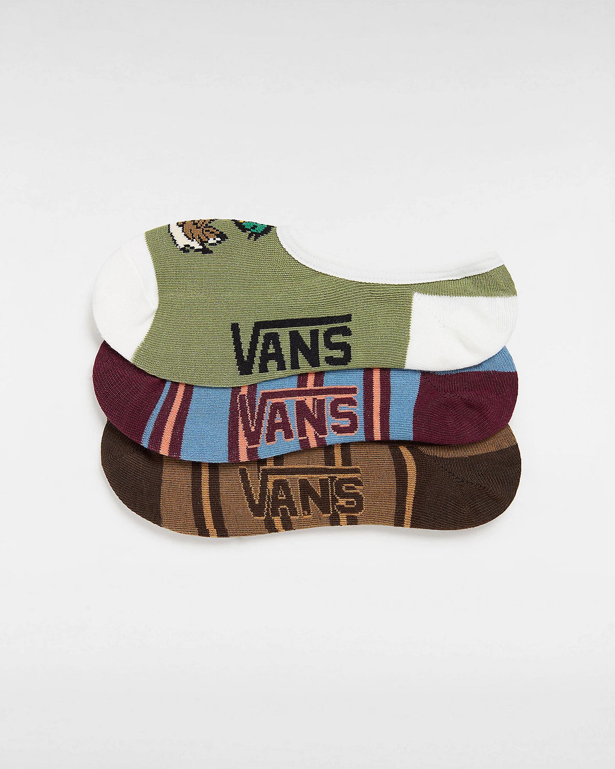MOVE FASTER CANOODLE - Lot de 3 paires de bas invisibles - Vans