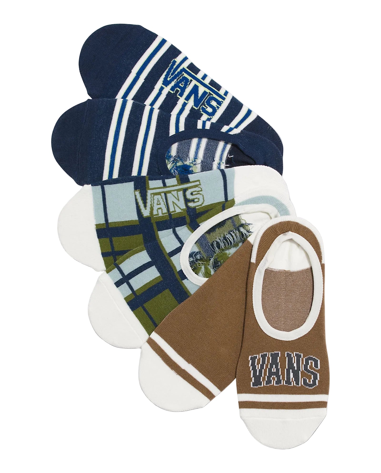 MOVE FASTER CANOODLE - Lot de 3 paires de bas invisibles - Vans