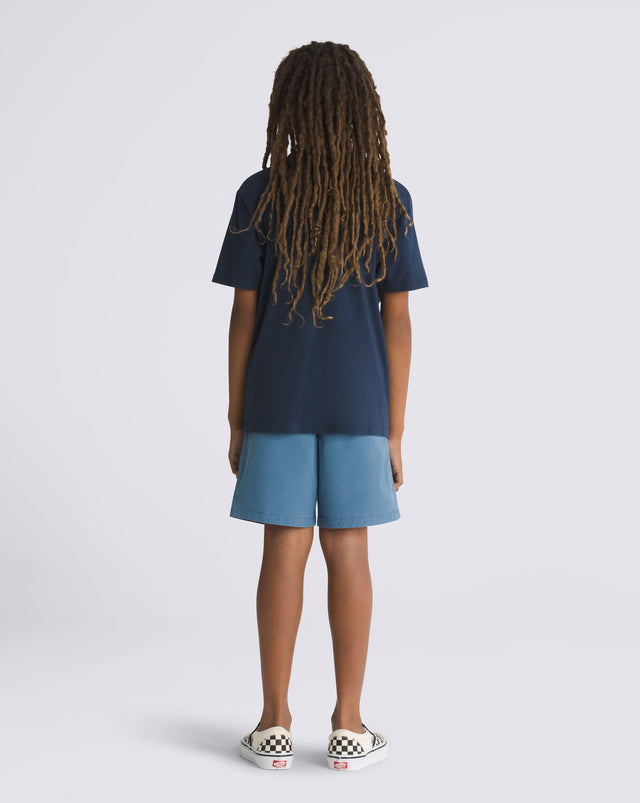 RANGE - Boys' Elastic Waist Shorts - Vans Off The Wall