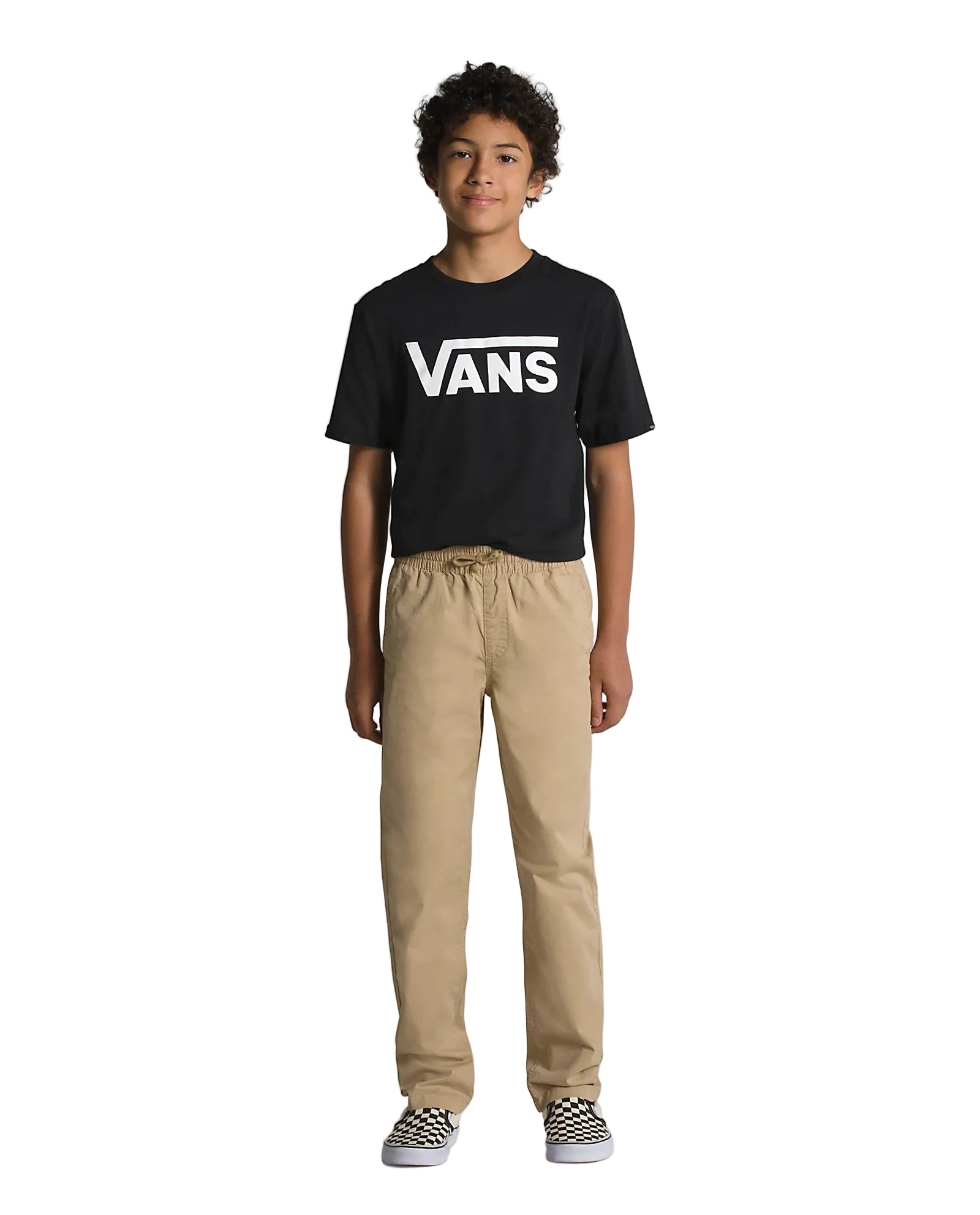 ELASTIC WAISTBACK - Boys' Pants - Vans Off The Wall