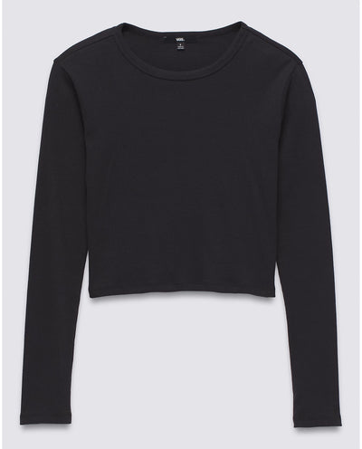 W DREW RIB LS TOP - Chandail court à manches longues pour femmes - Vans