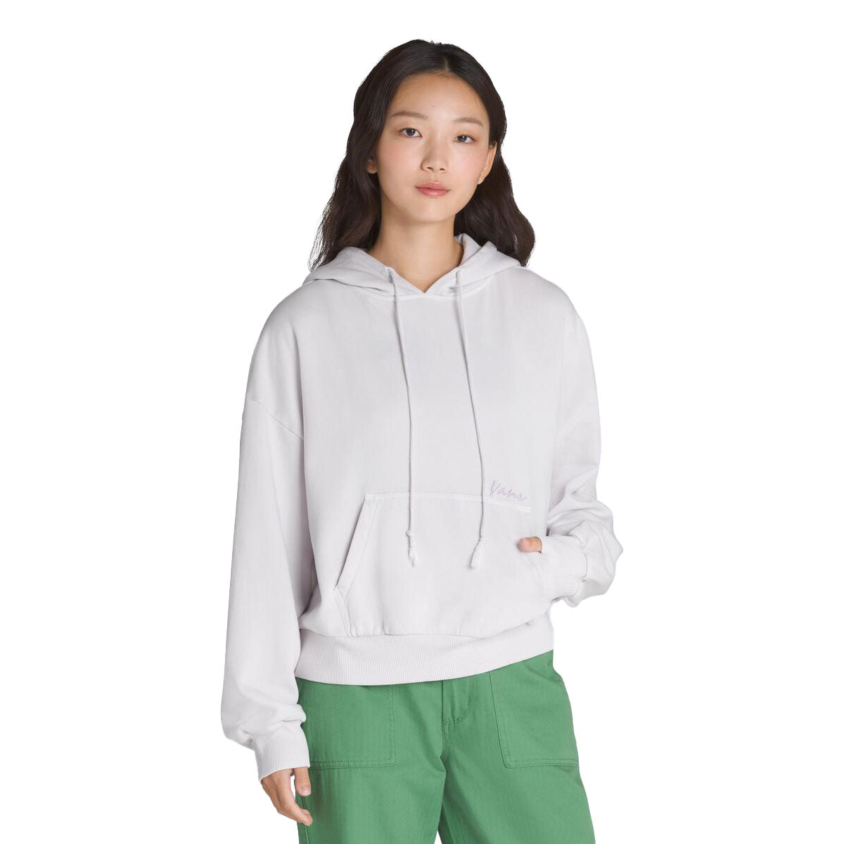 Coton ouaté pour femmes VANS - RETRO PO HOODIE
